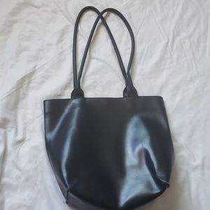 Furla black tote